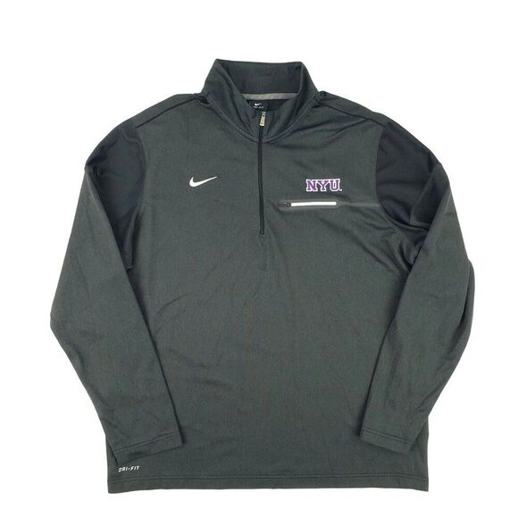 Nike Dri Fit Elite Coaches 1/2 Zip Pullover Jacket Men's XL Gray Z746960 NWOT - Picture 1 of 10